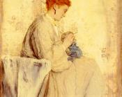 阿尔弗雷德 史蒂文斯 : The Knitter